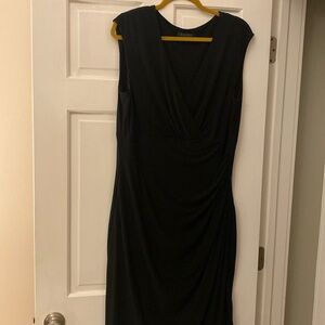 Black cocktail dress